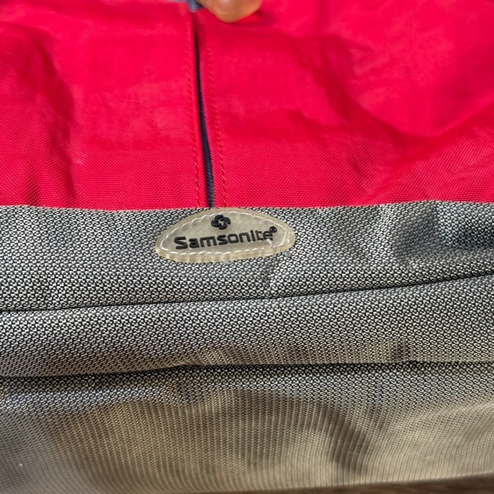 Vintage Samsonite Camera Case Red 2 Shoulder Strap Backpack Camera bag